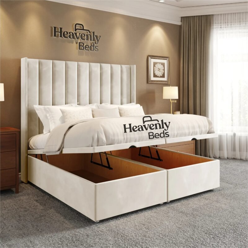 Nebraska Premium Luxury Upholstered Bed…