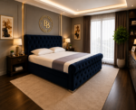 Sofia Sleigh Upholstered Bed - Image 3