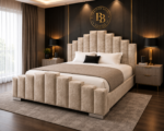 Elegant Step Upholstered Bed - Image 3