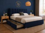 Victoria Upholstered Divan Bed - Image 3