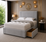 Danica Modern Divan Bed With Footboard Panel - Image 3