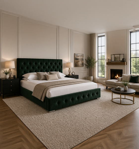 Kingston Upholstered Divan Bed