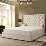 Premium Curved Wingback Bed frame Available With Storage - Image 3